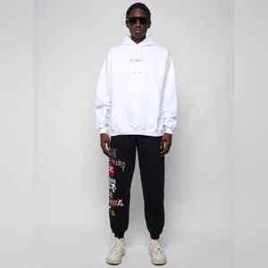 Vetements Unisex white logo hoodie size  XS BNWT